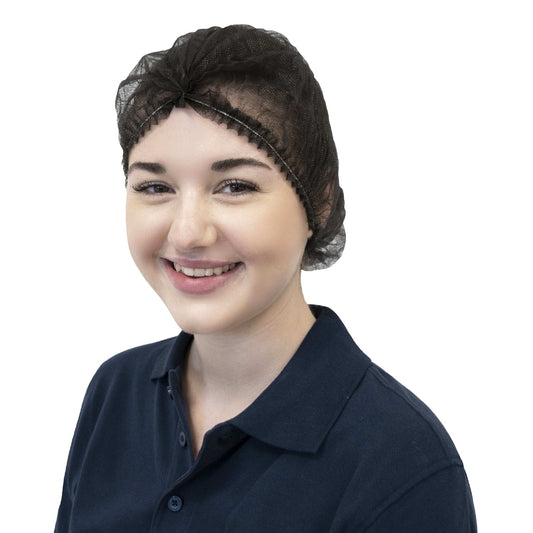 Klipphauben Ø 52 cm Schwarz: Stilvolle und komfortable Hygienelösung 1000 Stück - Shop DE 24/7NITRAS1000 StückDurchmesser 52 cmNITRAS Klipphaube, schwarz, Beutel à 100 Stück