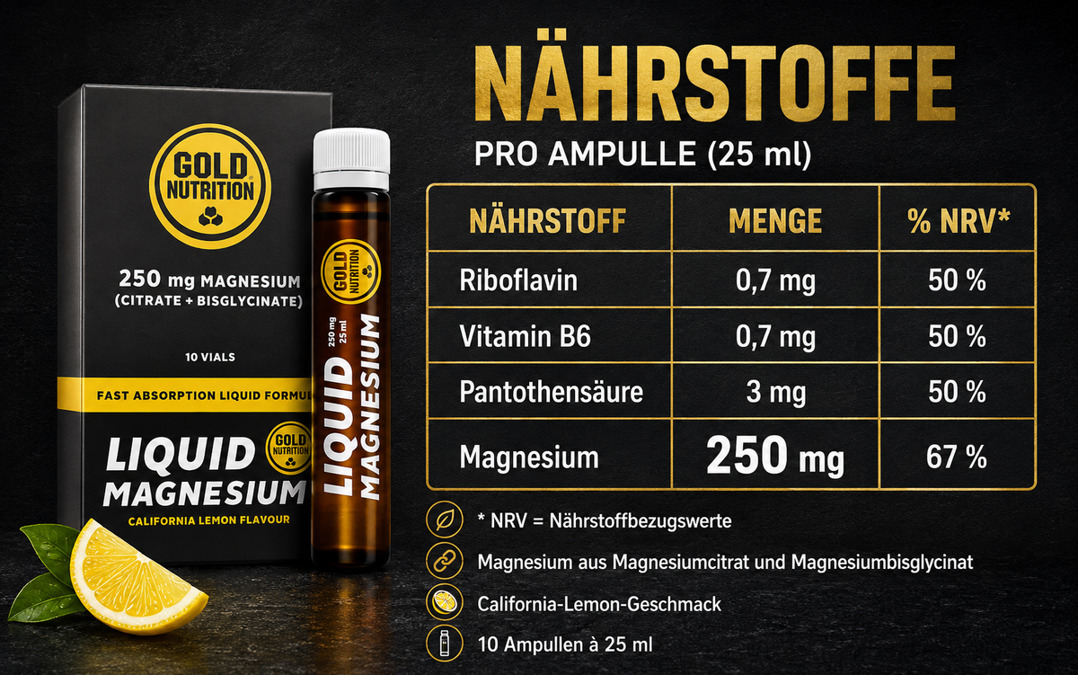Liquid Magnesium - 25 ML - 10 Vials