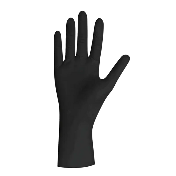 Latex Einmalhandschuhe Black Latex: Stilvoller Schutz mit hoher Flexibilität 1000 Stück
