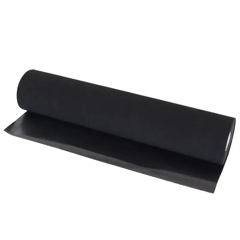 Schwarze rolle klebender vinylfolie als hygienische abdeckungen für schutz mit 3-lagigen liegenabdeckungen pro