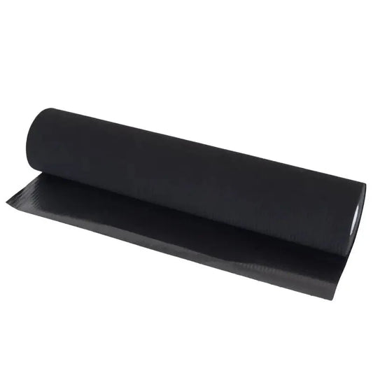 Schwarze rolle klebender vinylfolie als hygienische abdeckungen für schutz mit 3-lagigen liegenabdeckungen pro