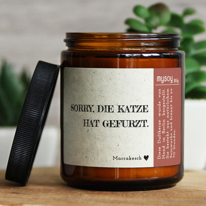 sorry, die katze hat…