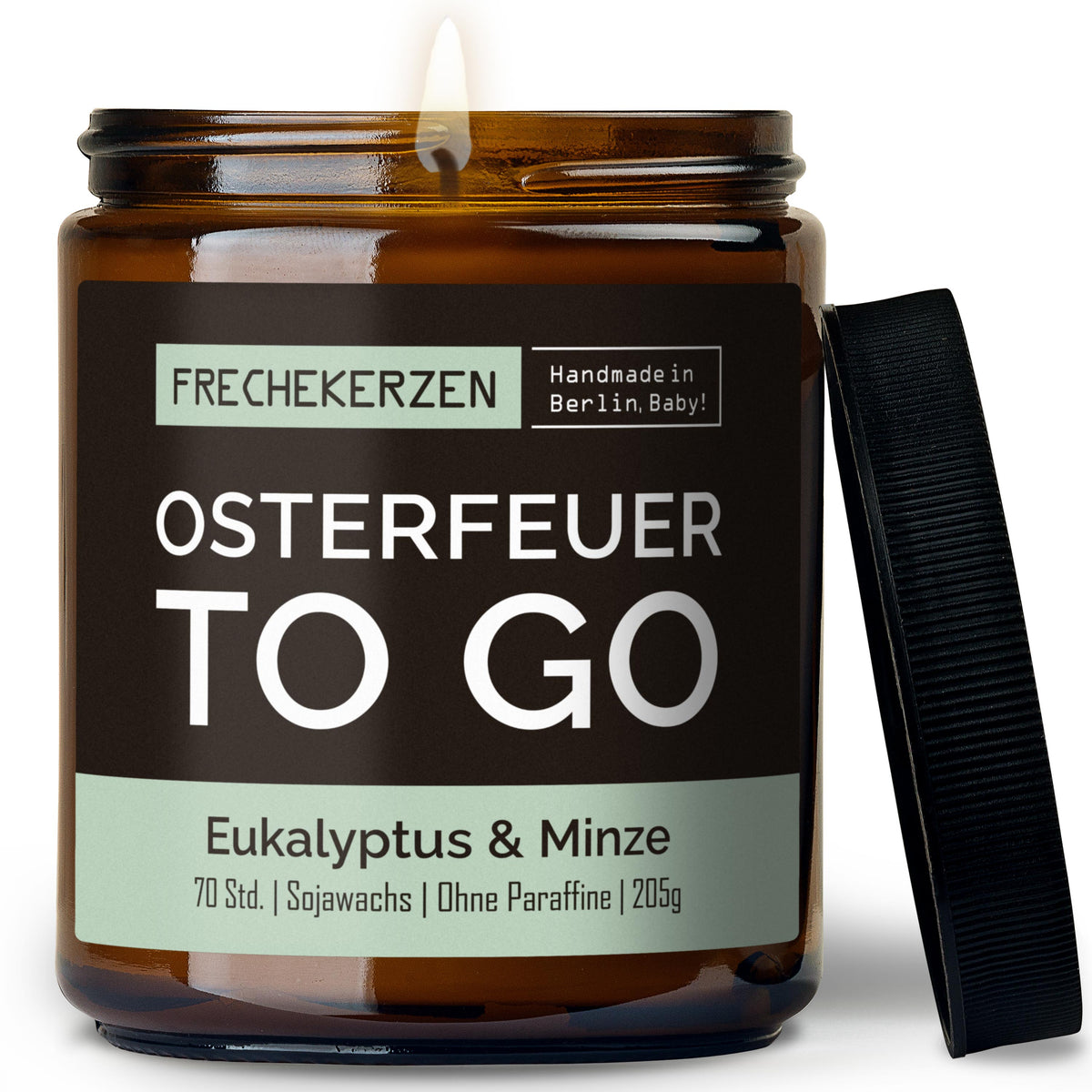 Kerze mit Spruch | osterfeuer to go