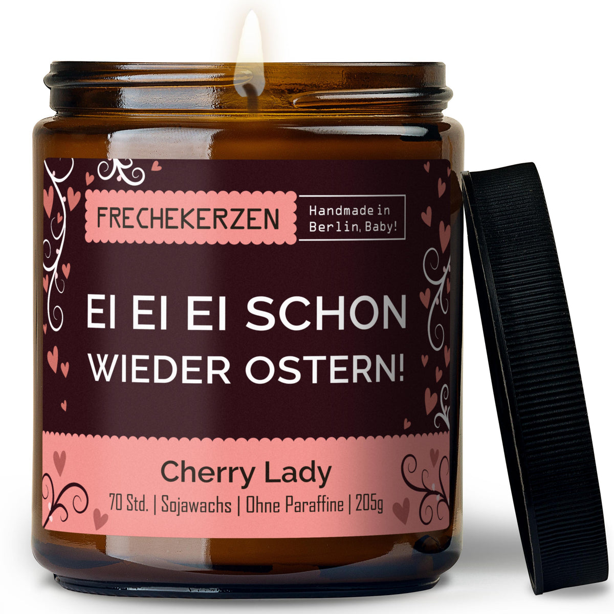 Kerze mit Deckel | ei ei ei schon wieder ostern!