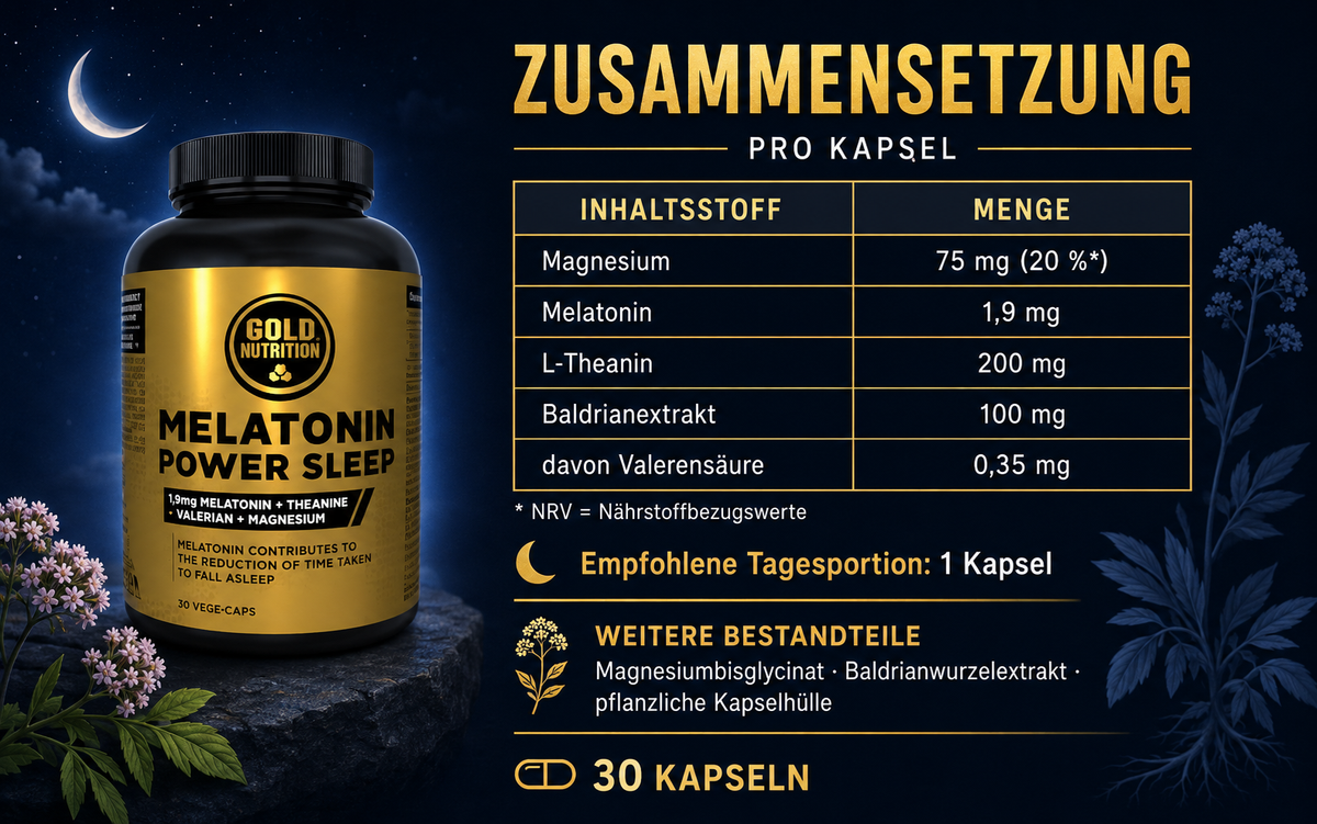 Melatonin Power Sleep - 30 CAPS