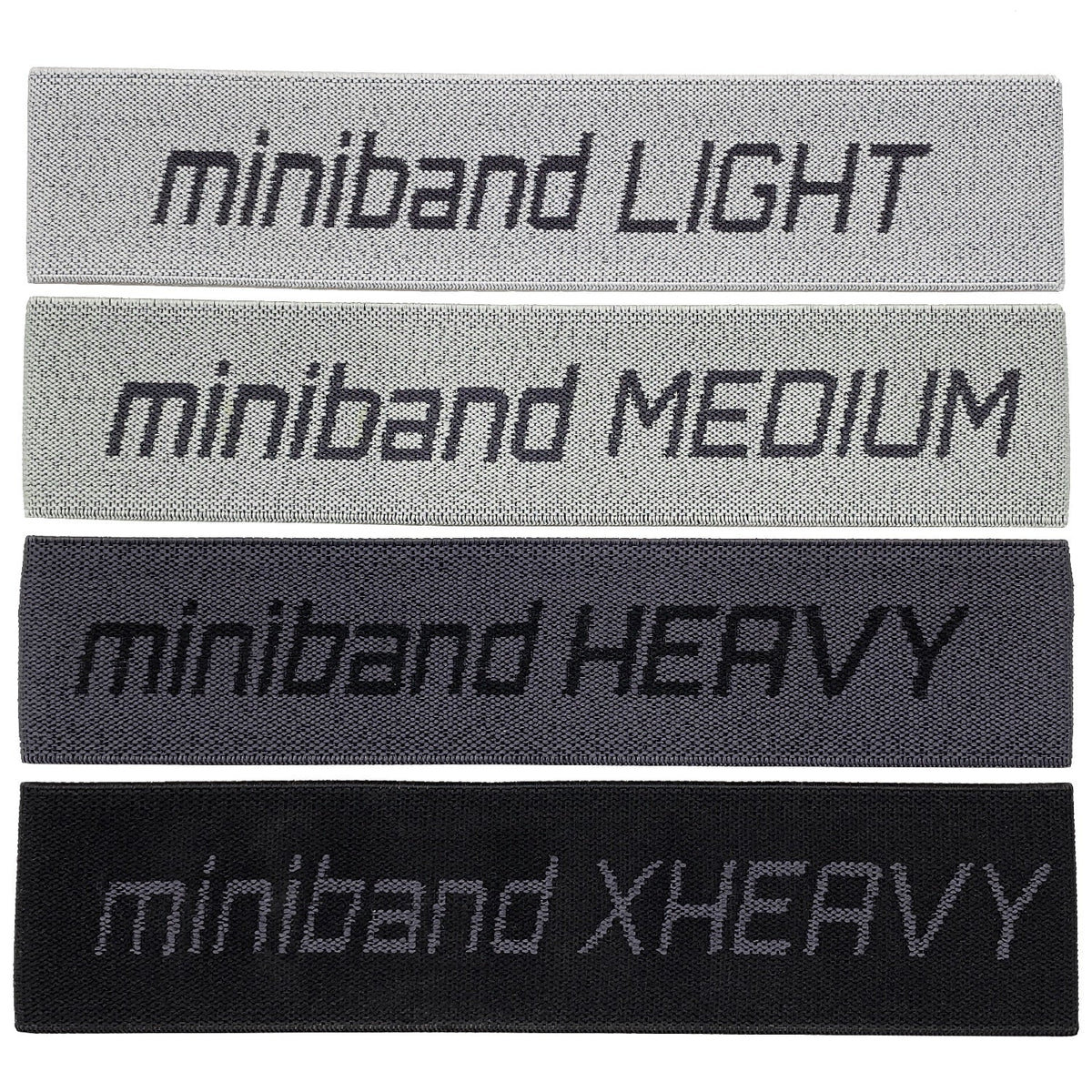 Miniband Set - 4 flexible mini Fitnessbands