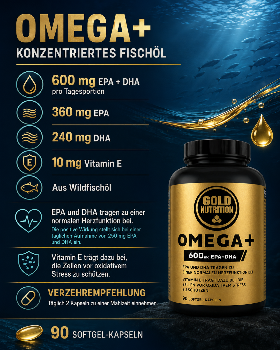 Omega 3 Concentrate 1000mg