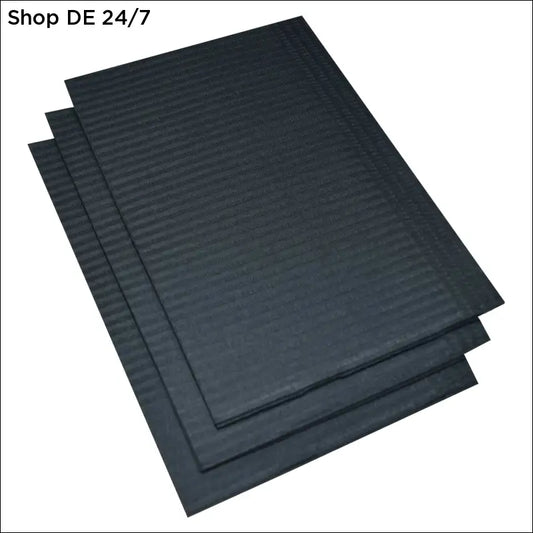 Schwarze korugierte plastikplatten als wasserabweisenden schutz für medizinischen einrichtungen nitras patientenservietten