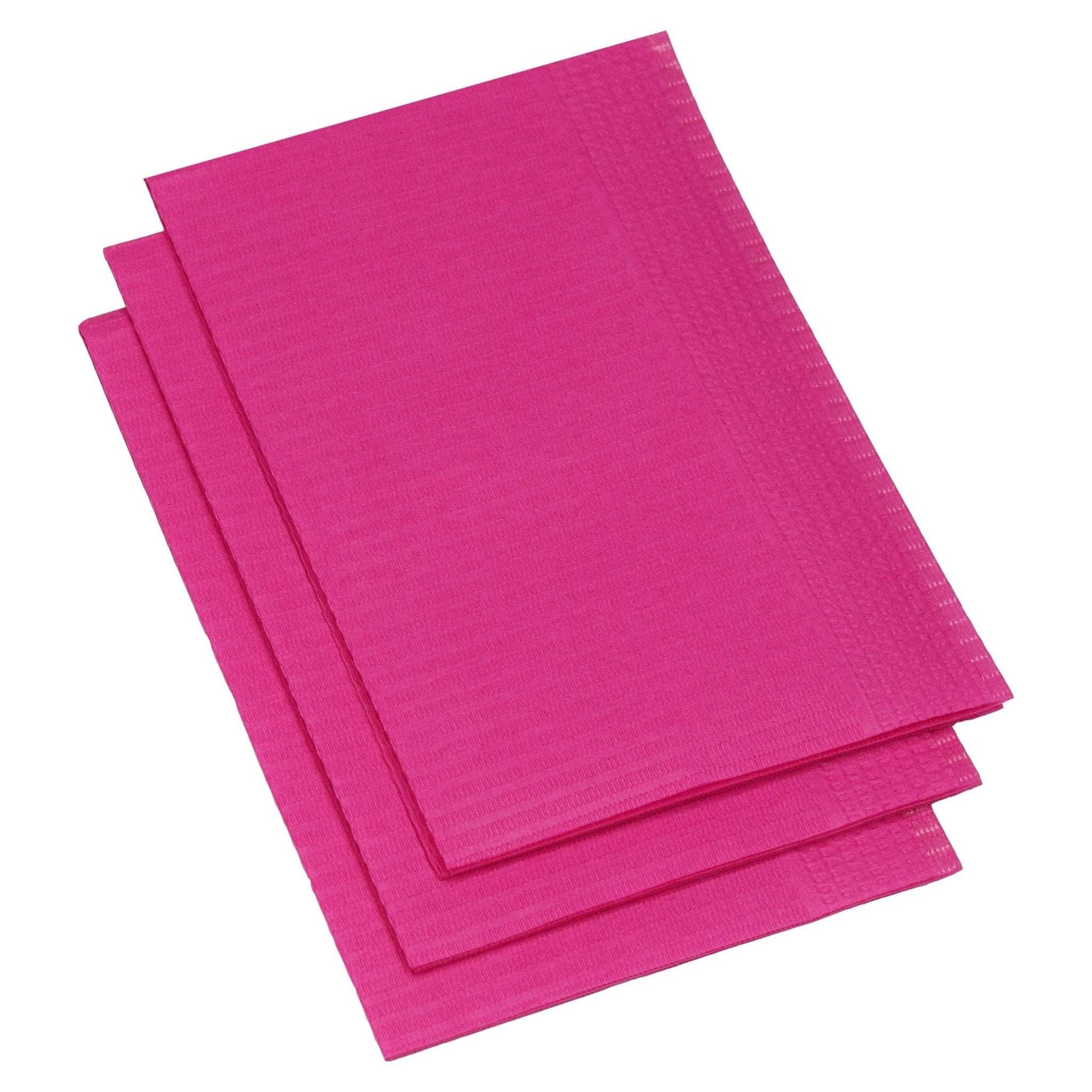 Patientenservietten: Zuverlässiger Schutz in Pink - Shop DE 24/7NITRAS500 StückNITRAS Patientenservietten, Zellstoff / Polyethylen, pink, Beutel à 125 Stück
