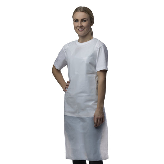 PE - Schürzen 55 μ. Weiß: Zuverlässiger Schutz für professionelle Anwendungen 500 Stück - Shop DE 24/7NITRAS76 x 125 cmWeiß500 StückNITRAS PE - Schürze, weiß, Beutel à 50 Stück - Shop DE 24/7NITRASWeißNITRAS PE - Schürze, weiß, Beutel à 50 Stück