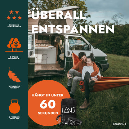Das Original HÄNG Hängematten-Komplettset