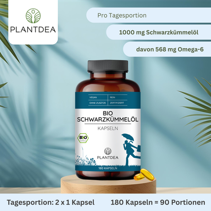 Bio Schwarzkümmelöl Kapseln