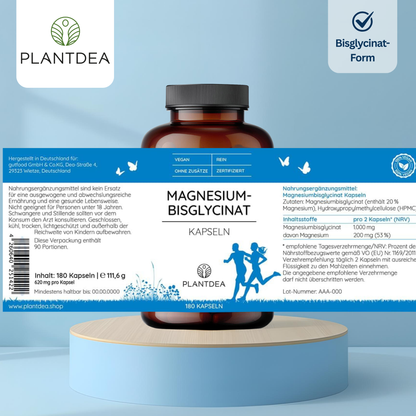Magnesiumbisglycinat Kapseln