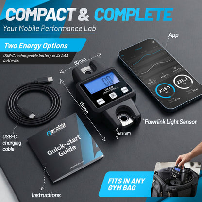 Powrlink Light - Measure Fitness up to 600 kg