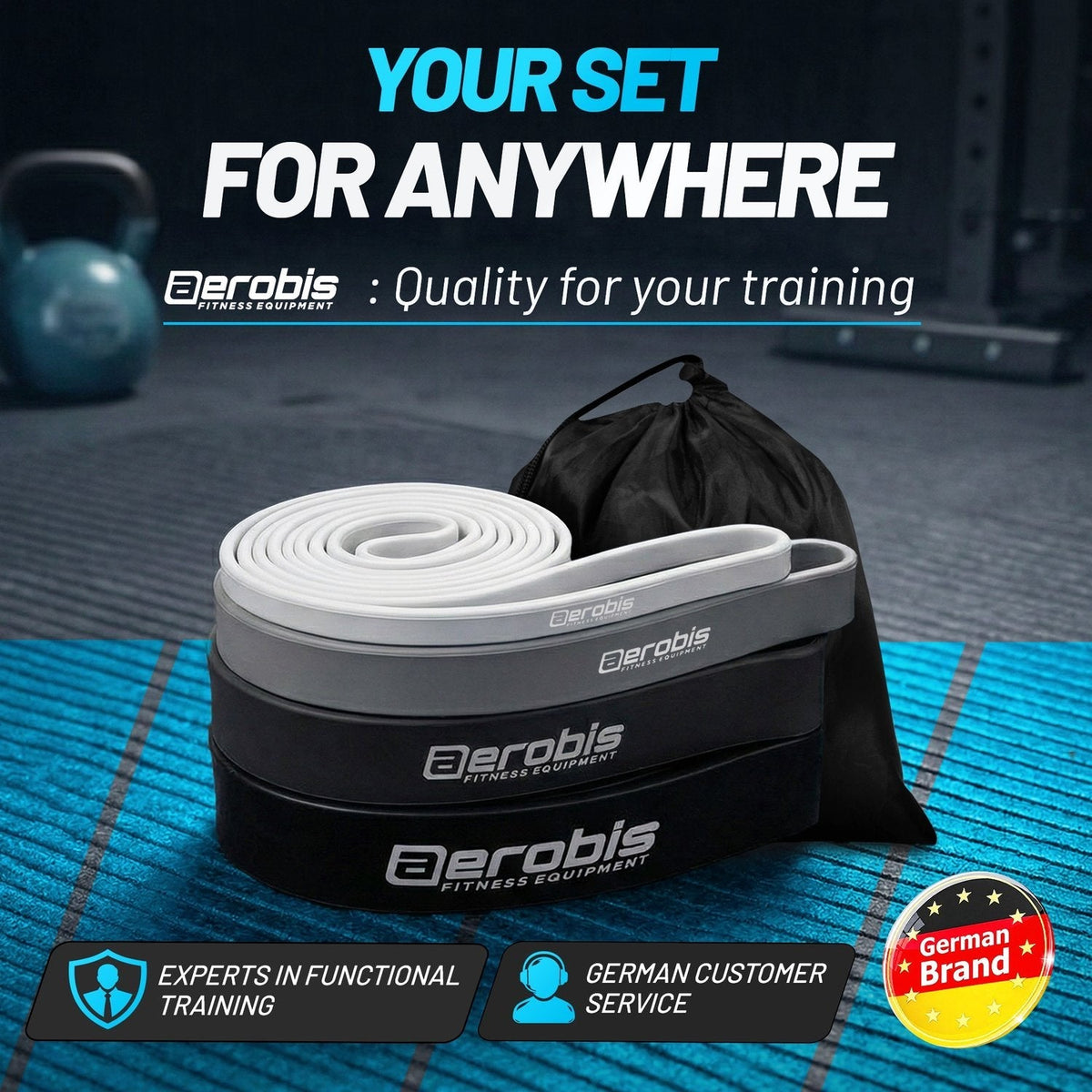 Premium Powerbands - Latex-Free