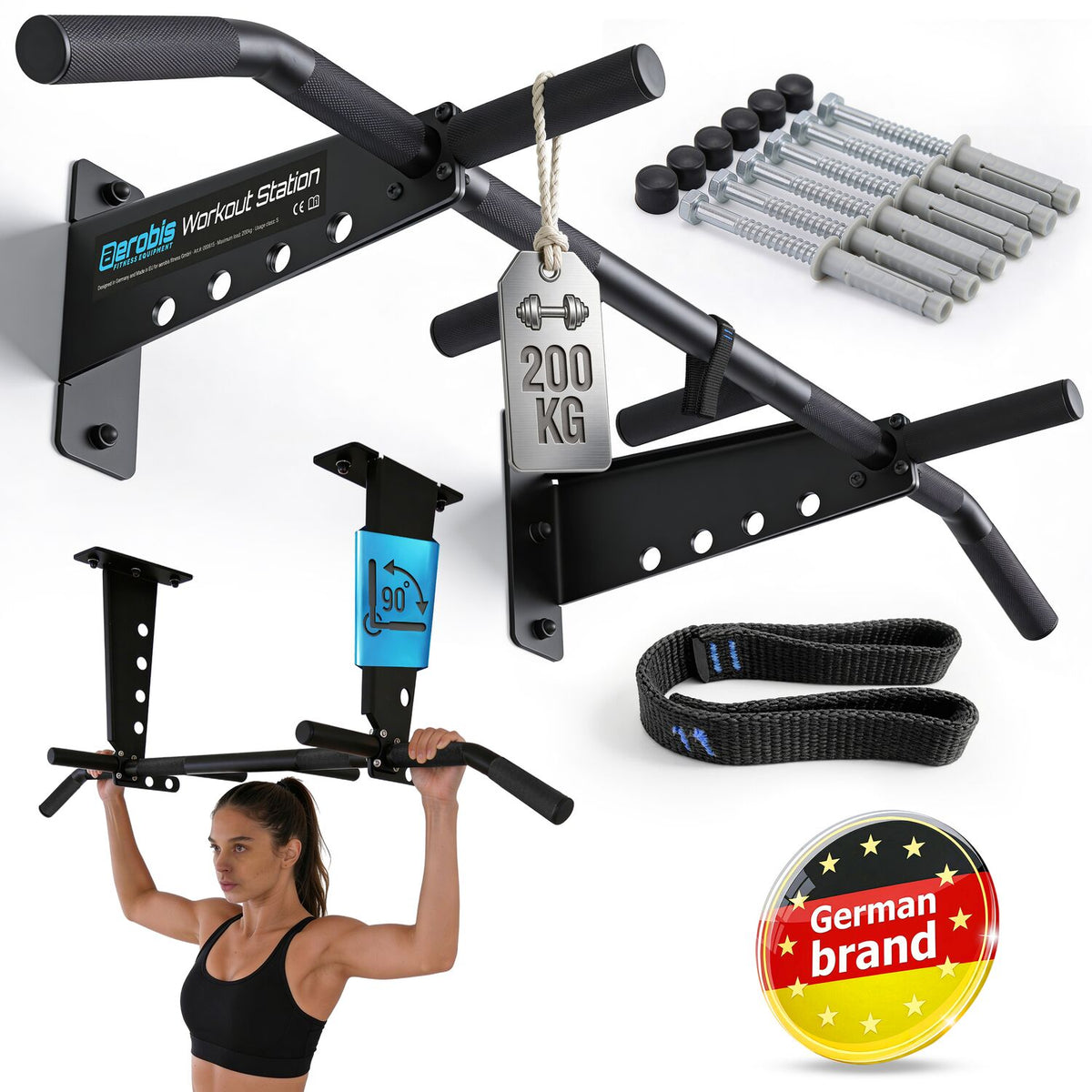 Premium Pull-up bar for Wall and Ceiling