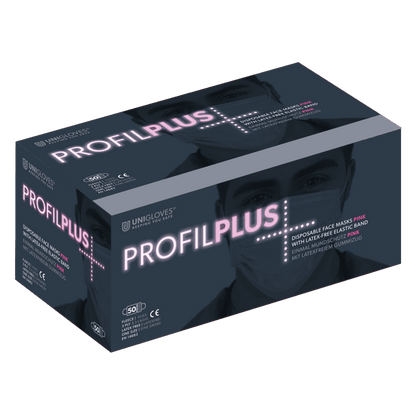 Profil Plus Pink: Der zuverlässige Mundschutz für jede Umgebung 500 Stück - Shop DE 24/7Unigloves500 StückProfil Plus Pink: Der zuverlässige Mundschutz für jede Umgebung 500 Stück