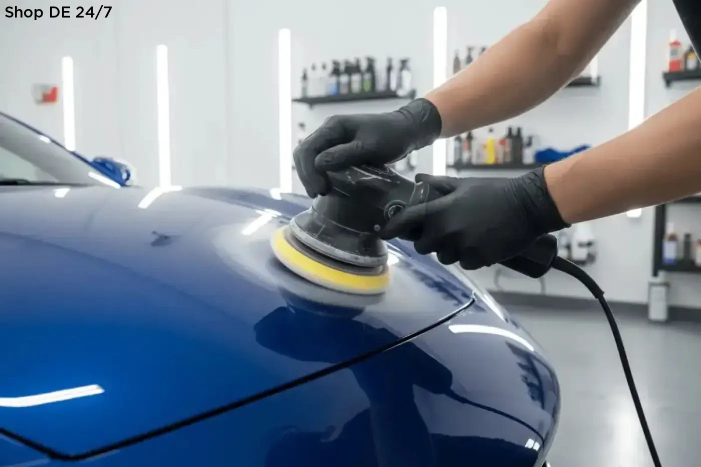 Select black 300 latexeinmalhandschuhe in schwarz für hygienische arbeitsbereiche beim auto polieren kaufen