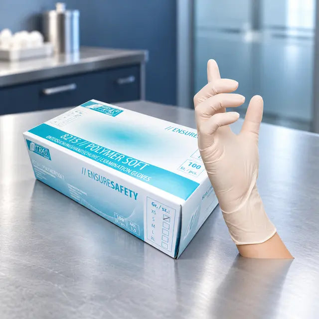 Latex Einmalhandschuhe POLYMER SOFT: Zuverlässiger Schutz mit Komfort 1000 Stück