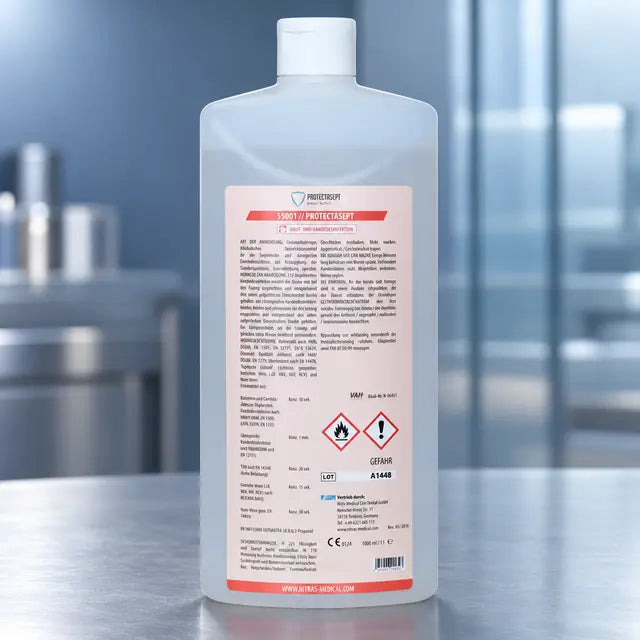 PROTECTASEPT SKIN Haut- / Händedesinfektion für höchste Sicherheitsstandards 10 x 1 Liter