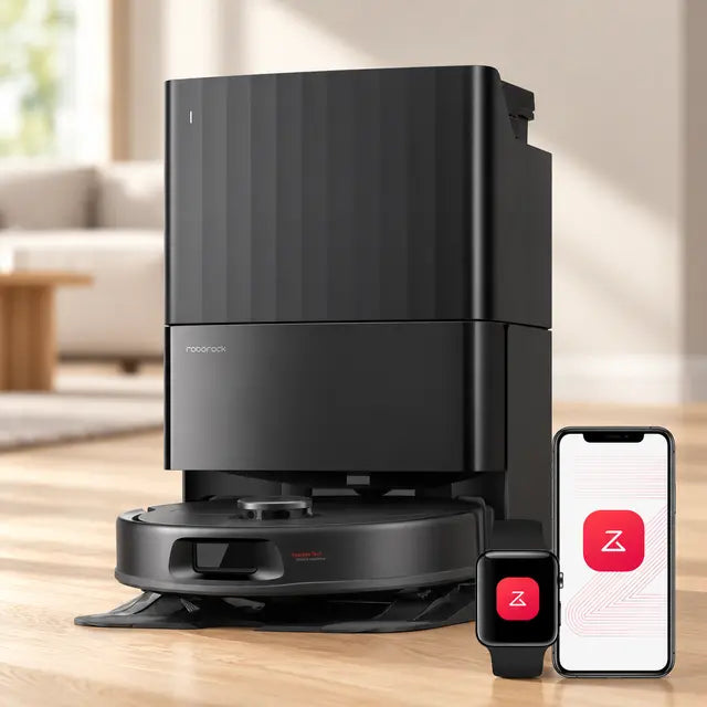 Roborock Qrevo S Pro Saug- und Wischroboter – Saugkraft von 18.500 Pa und Multifunktions-Dockingstation