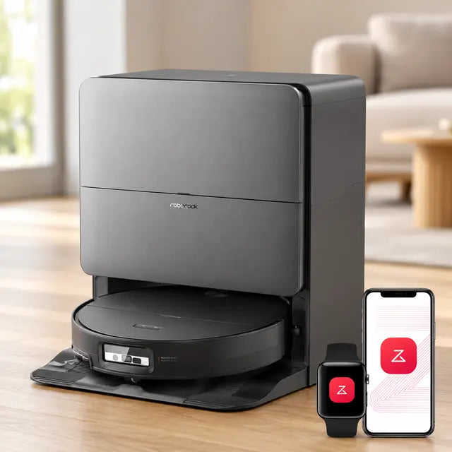 Roborock Saros 20 Sonic Saugroboter mit brandneuem RockDock