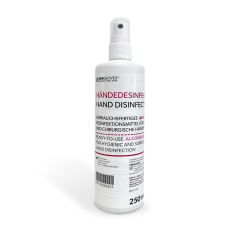 Unigloves Händedesinfektion 250ml Pumpspray